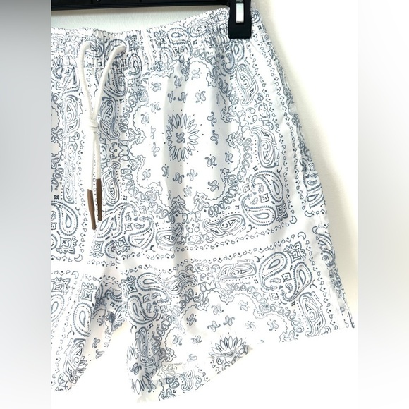 Eleventy Platinum Milano Italian Paisley Pattern Swim Shorts Small - Picture 2 of 8
